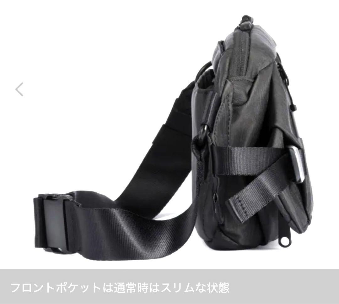 【未使用】ace. /CROSSLING ボディバッグ　杢調