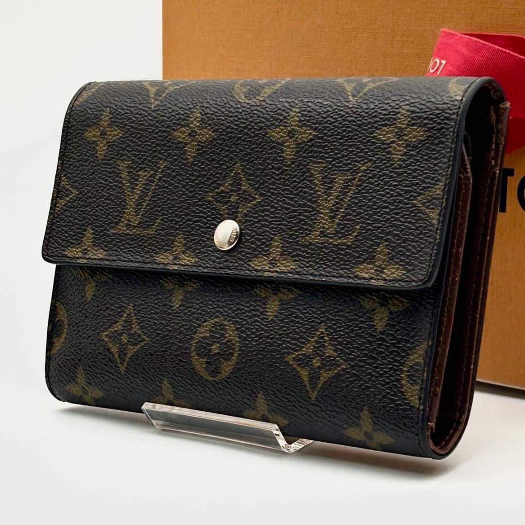 ルイ ヴィトン モノグラム ポルト トレゾール エテュイ パピエ 長財布