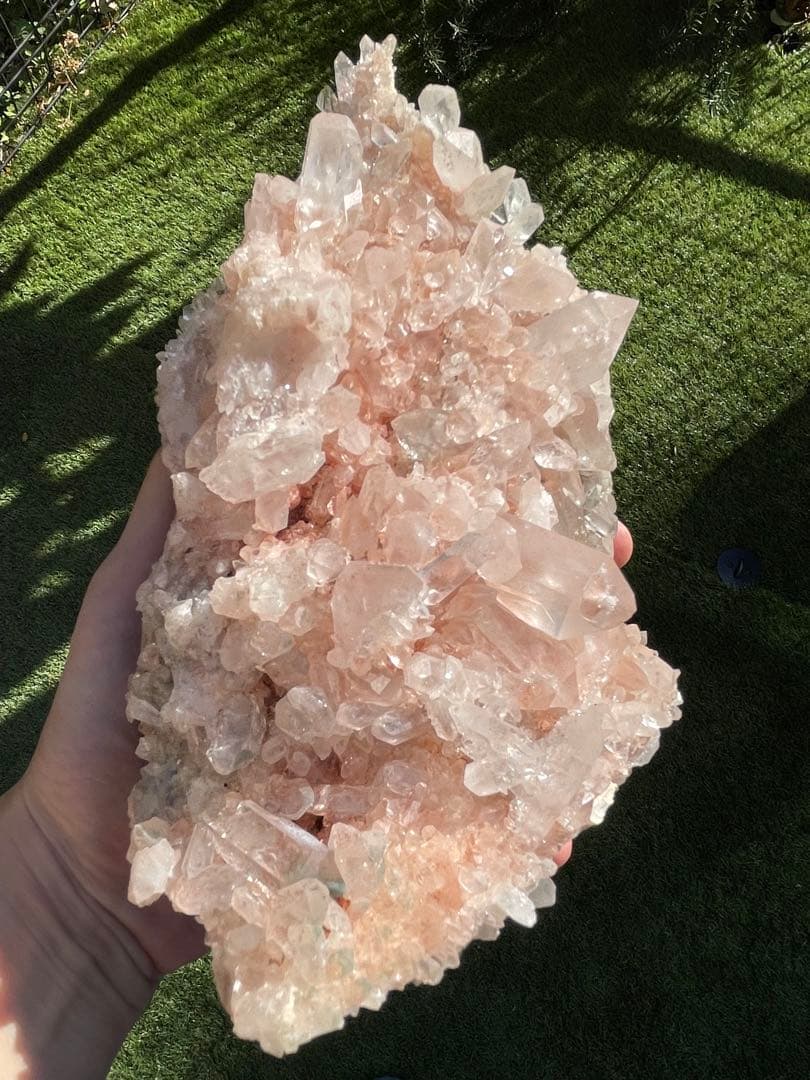 【一時値下げ】 1.9キロ　マニカラン　ピンク　クラスター