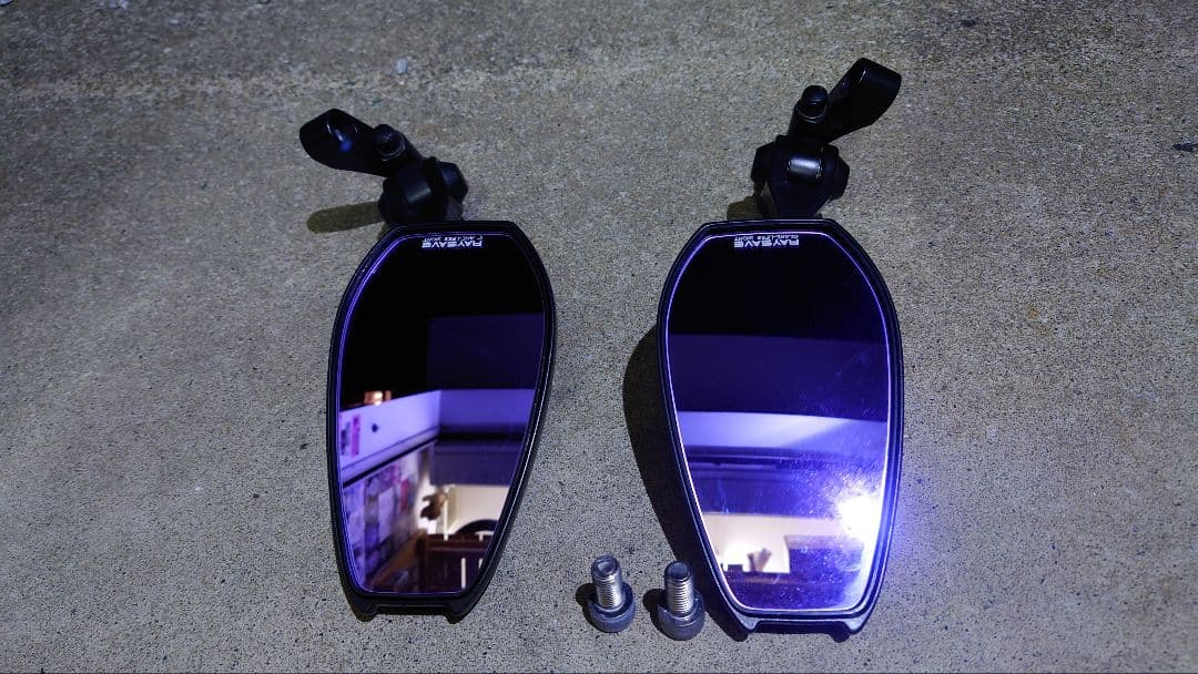 ナポレオンシャーク7 パープルミラー　左右セット