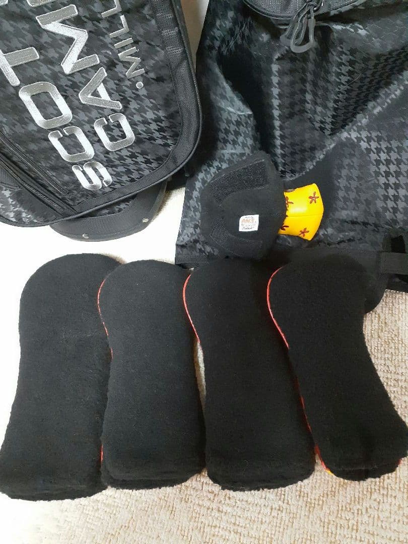 スコッティキャメロン スタンド キャディバック ヘッドカバー付き 美品 ブラック