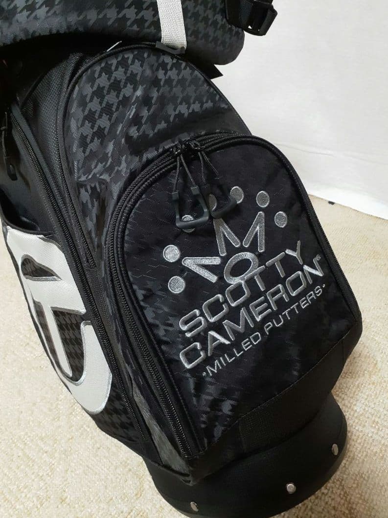 スコッティキャメロン スタンド キャディバック ヘッドカバー付き 美品 ブラック