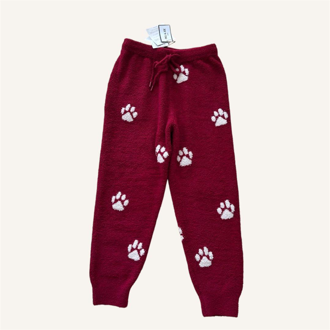 新品 PAUL&JOEヌネットジャガードプルオーバー ロングパンツ ルームウェア