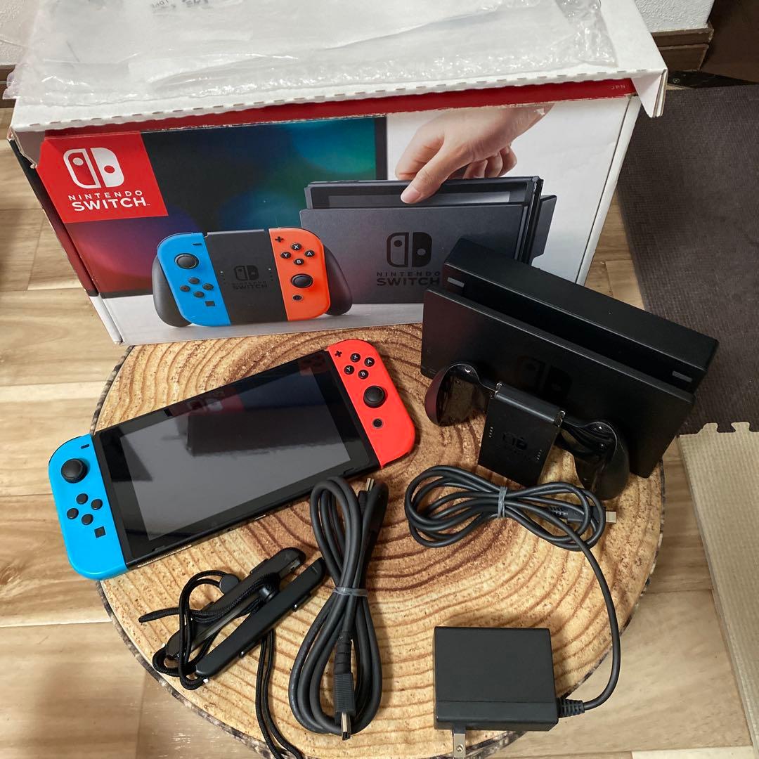 Nintendo Switch ニンテンドースイッチ本体　ネオン ⑤