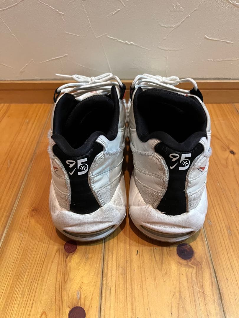 Nike Air Max 95 ホワイト/レッド　28㎝