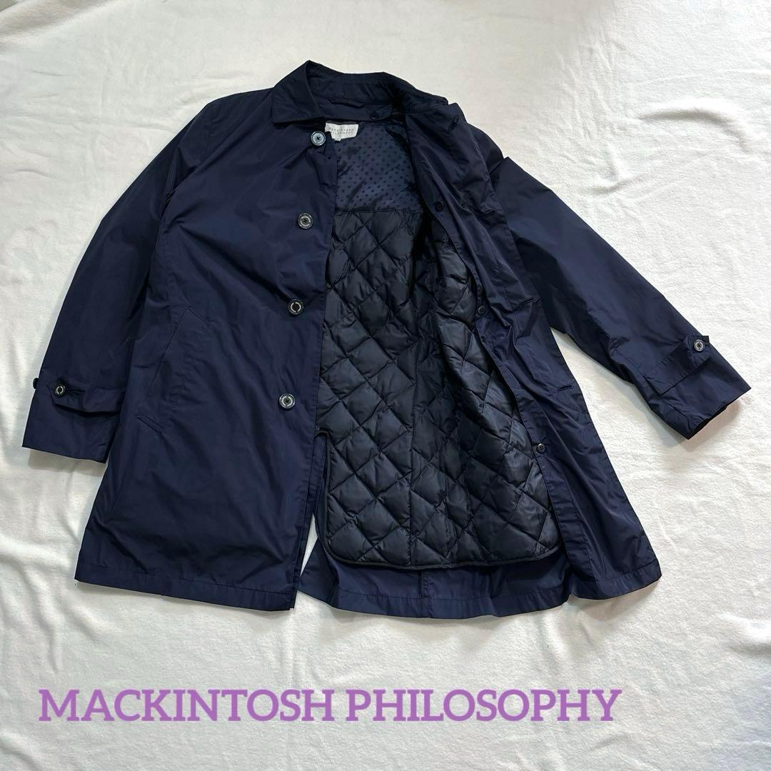 MACKINTOSH PHILOSOPHY 中綿ライナー ステンカラーコート