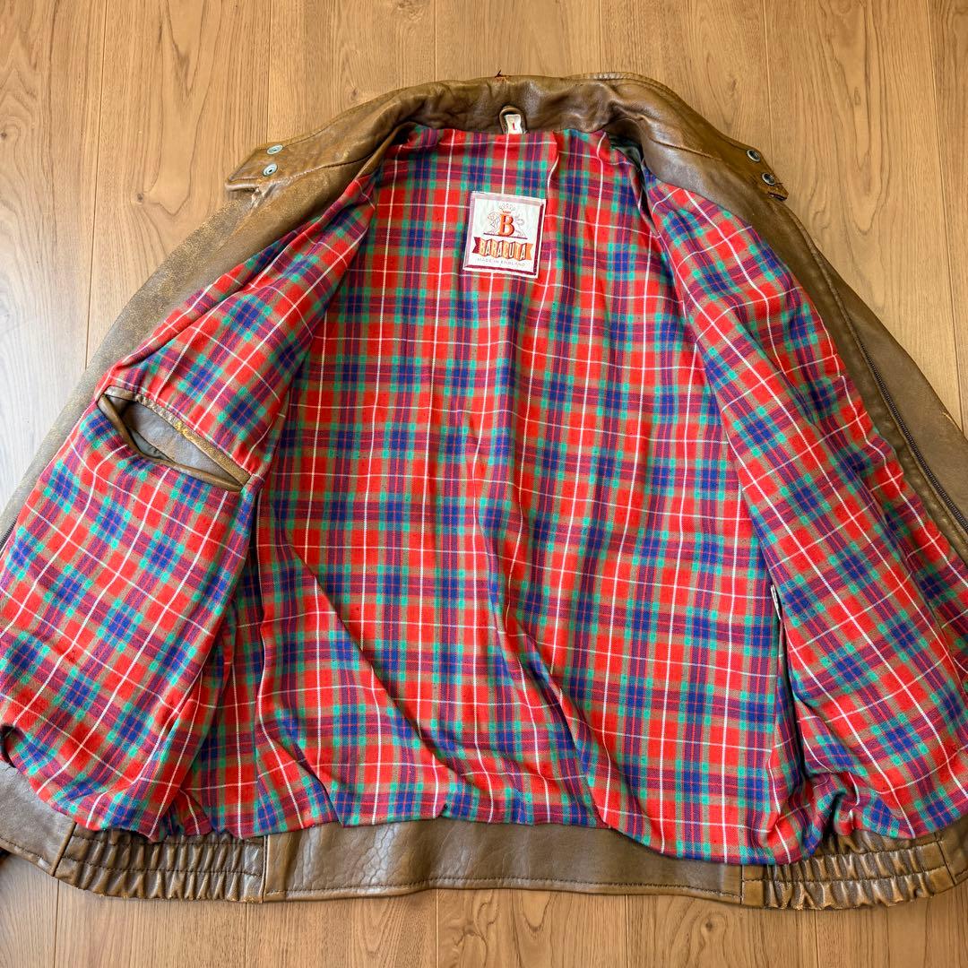 雰囲気◎ 80s バラクータ G-9 レザージャケット イングランド製