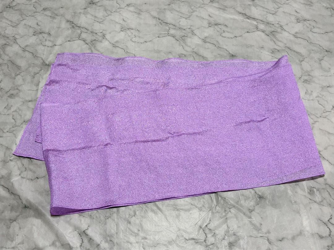 メゾピアノ ユニコーンスカイ柄 浴衣 140 パール かごバッグ セット