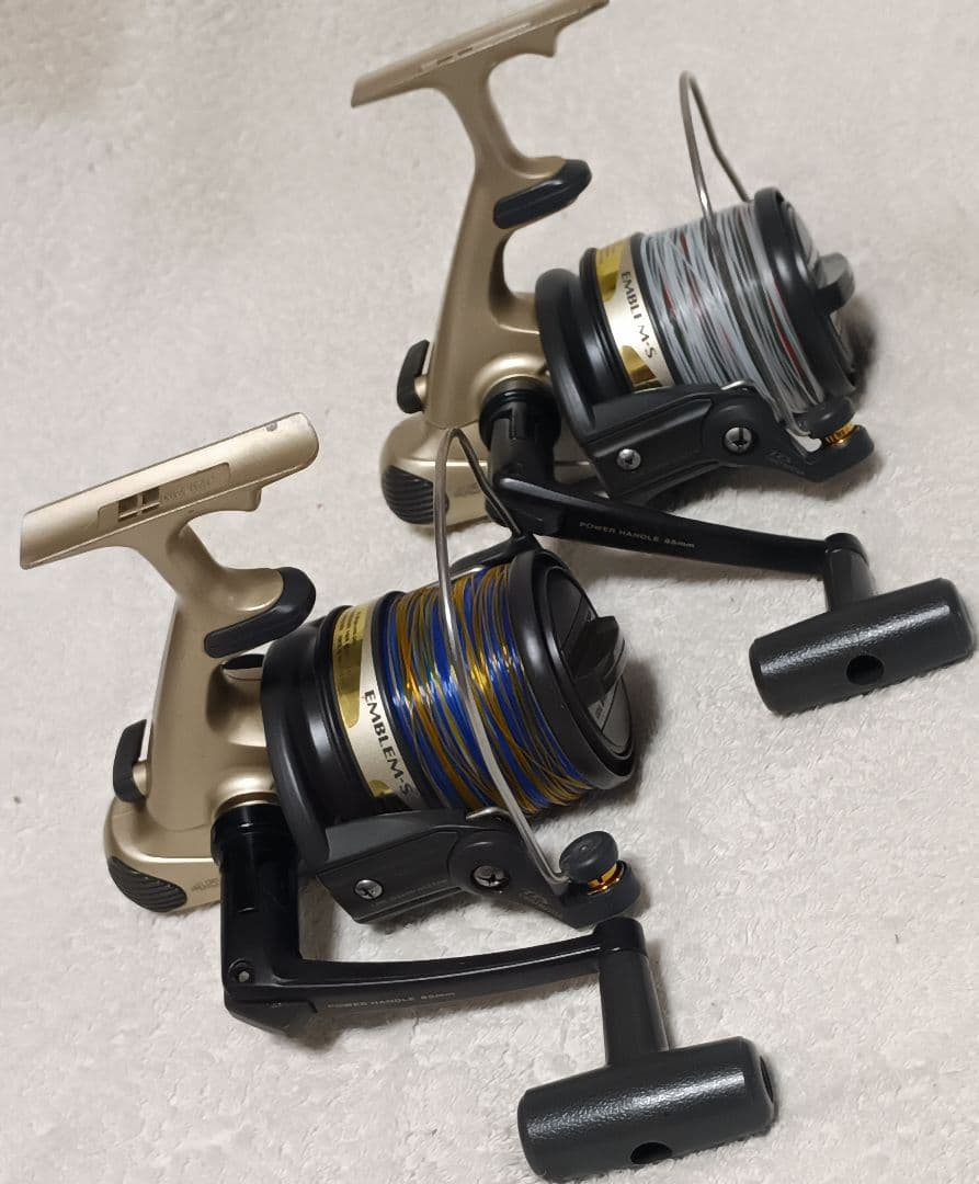 ダイワエンブレムS4500T遠投カゴ釣り専用リール！まとめて2台