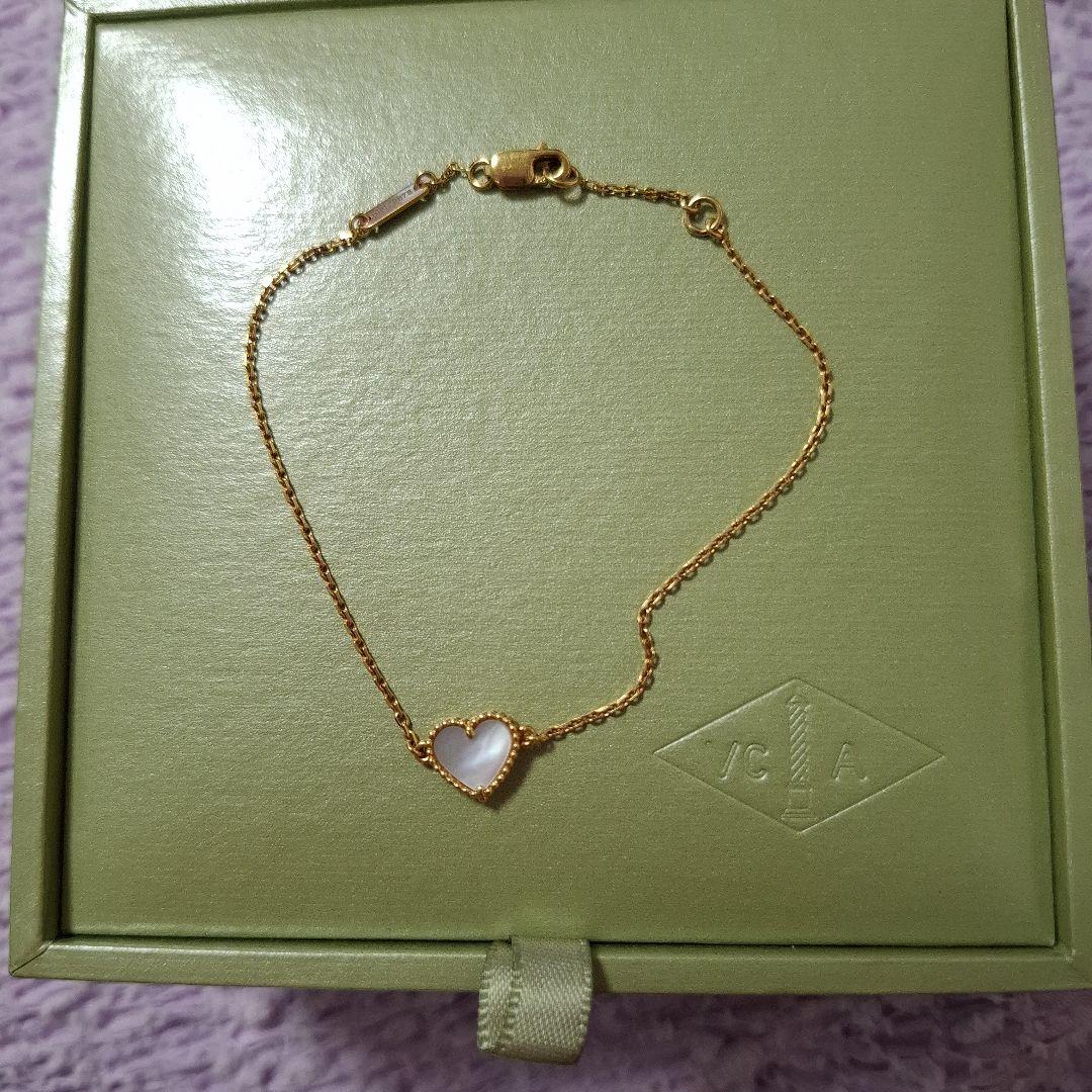 ヴァンクリーフ＆アーペル ブレスレット スウィートアルハンブラ ハート