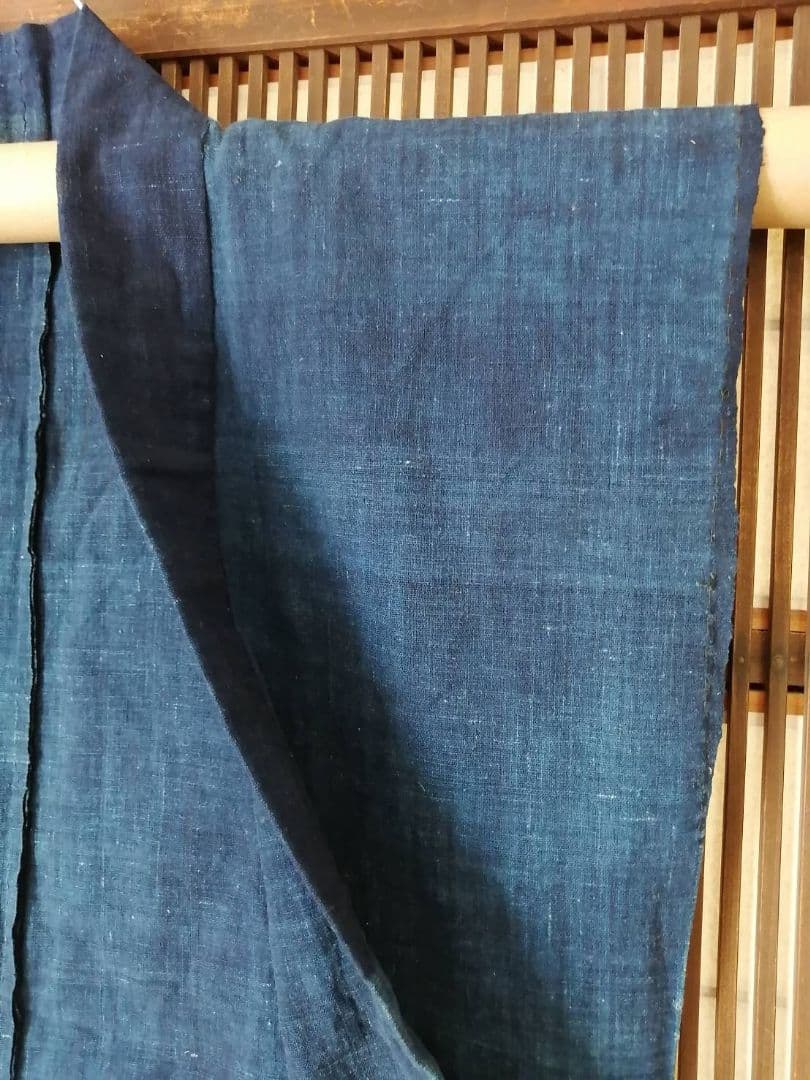 無地の袖なし野良着（明治～大正期）