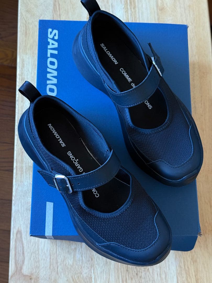 salamon×コムデギャルソン厚底 メリージェーン スニーカー/25cm