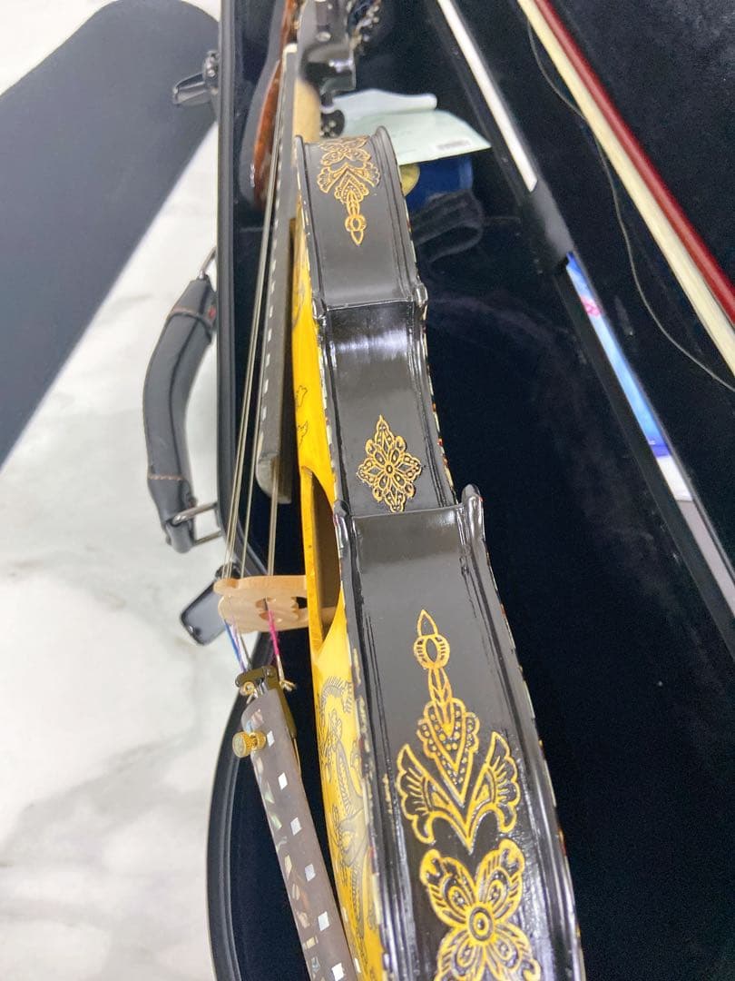 ☆ハルダンゲル　ハーディングフェーレ　ヴァイオリン　弦4×4 高級　本体美品