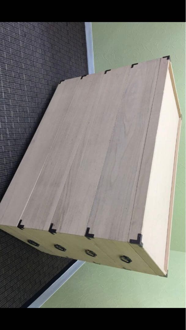 高級 桐♦️衣装入れ　４段♦️和骨董♦️和ダンス　キャスター付♦️送料込