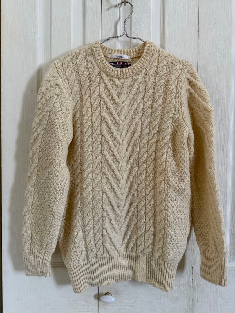 JOURNALSTANDARDrelume ブリティッシュウール アランニット