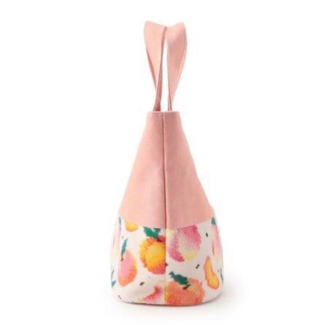 フェイラー LOVERARY ピーチドット　トートバッグ ピンク