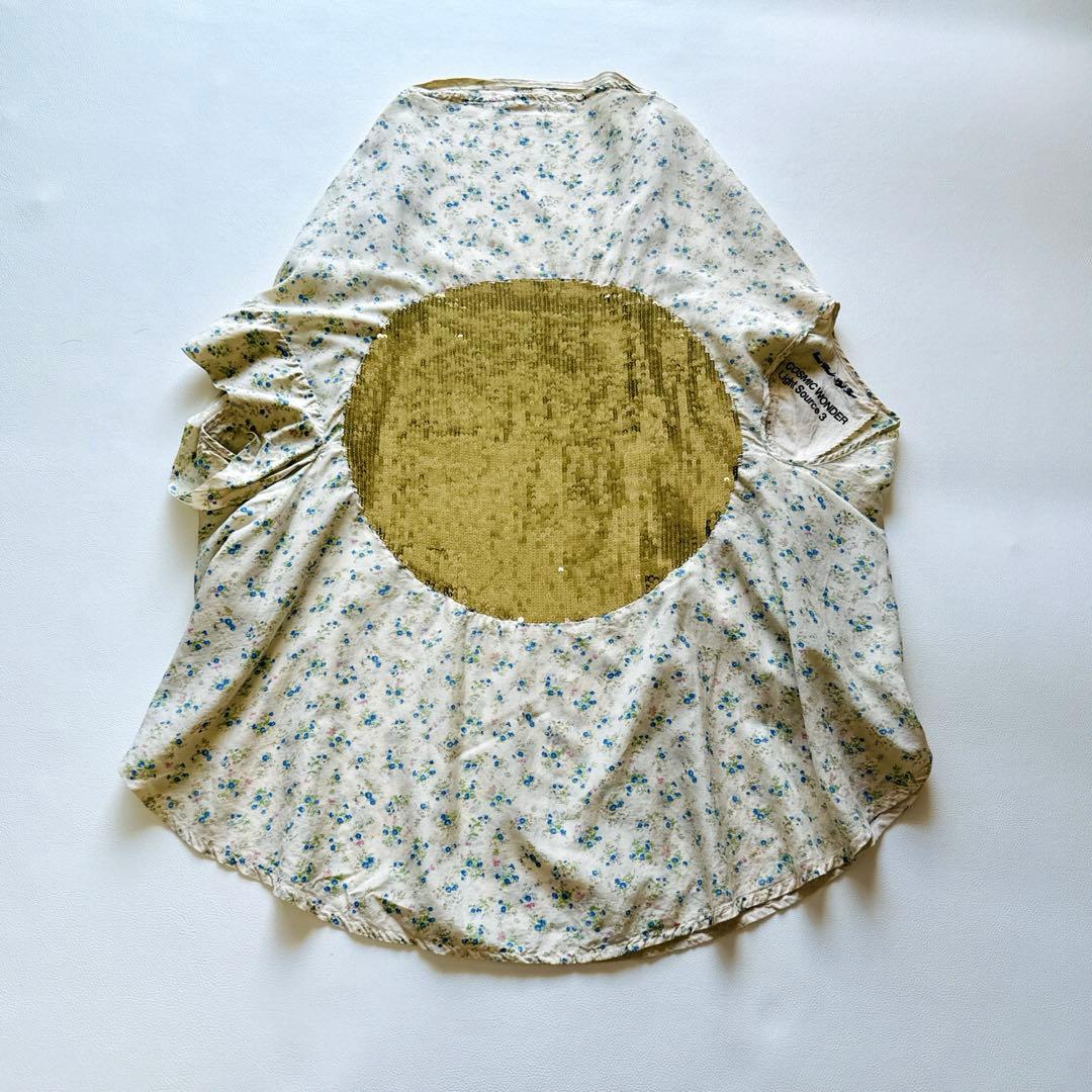 (OvO)様！cosmic wonder サークルシャツ　花柄　スパンコール