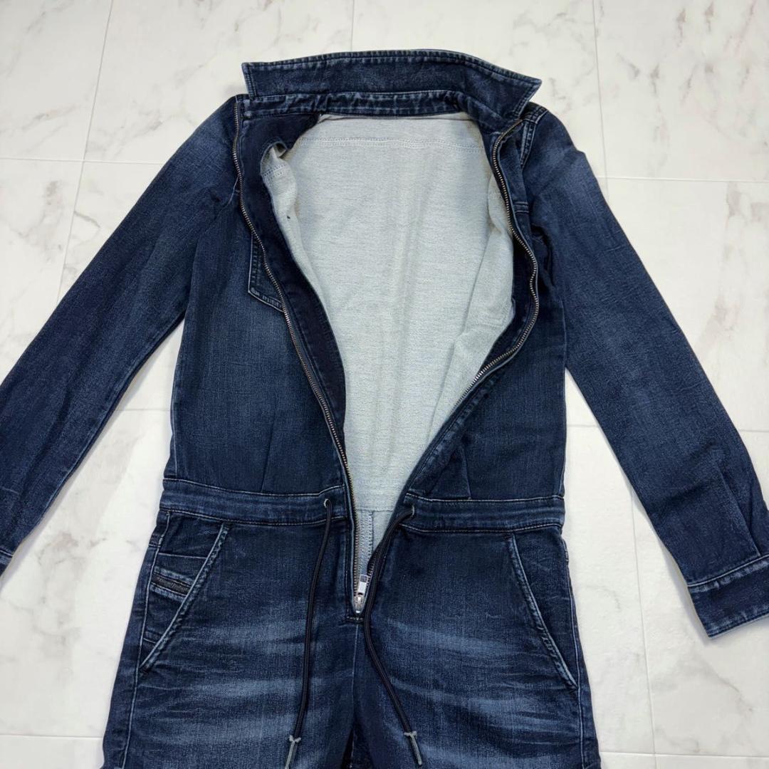 ディーゼル　オールインワン　ジョグジーンズ　XXS デニット　JAHI-NE