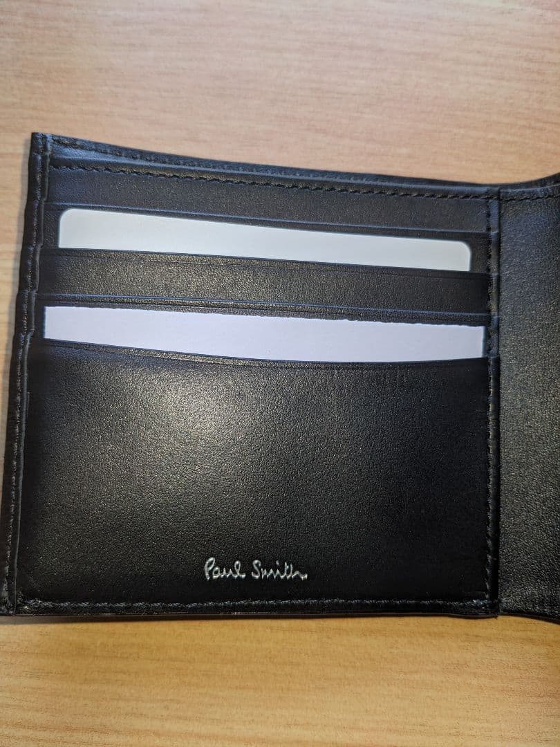 ポールスミス（Paul Smith）二つ折り財布 ブラック 【新品未使用】