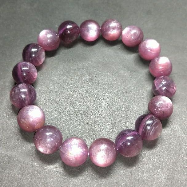 aki様。専用 蜜-⑰【マルベリー レピドライト】11.9～11㍉ 17.5㌢