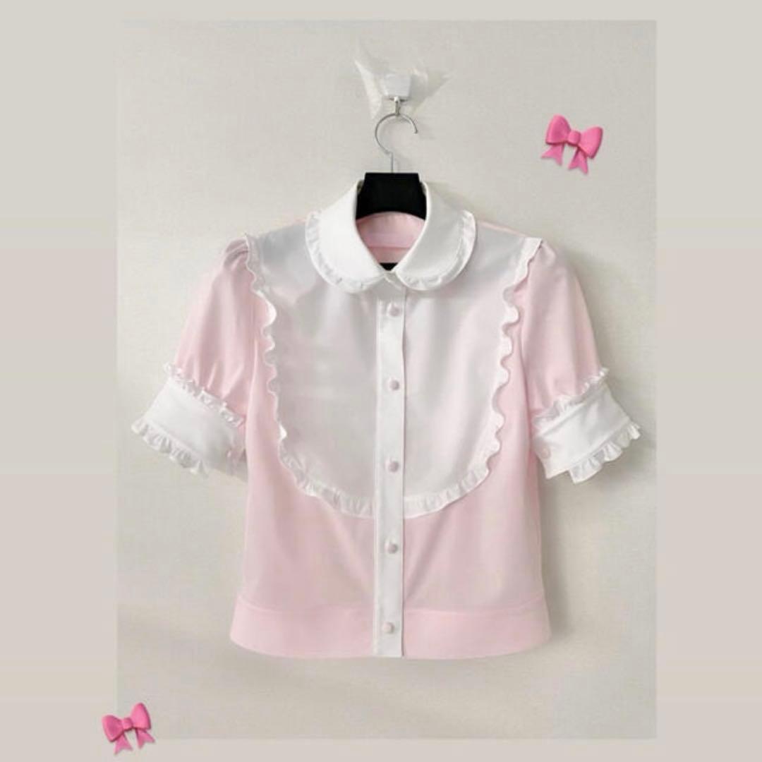トップス JILTU petit frill blouse