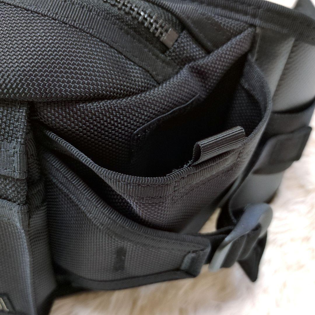 【新品同様】PORTER　HEAT　ウエストバッグ　L　マグライト付　現行モデル