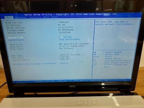 藤*治様 80L0203-03　NEC LAVIE 15.6インチ ノートPC
