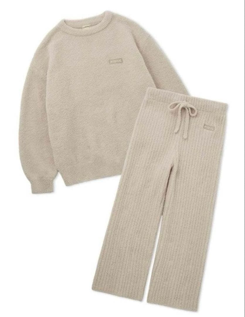 gelato pique ベーシックパウダープルオーバー＆パンツセット
