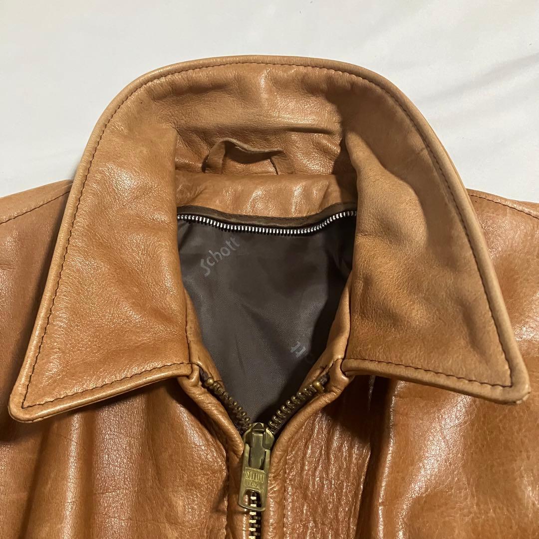 たろいも 【SCHOTT/ライダースジャケット】廃盤AT101/サイズ44