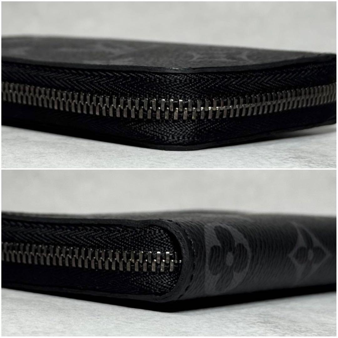 極美品 ルイヴィトン モノグラムエクリプス ジッピーパース ケース