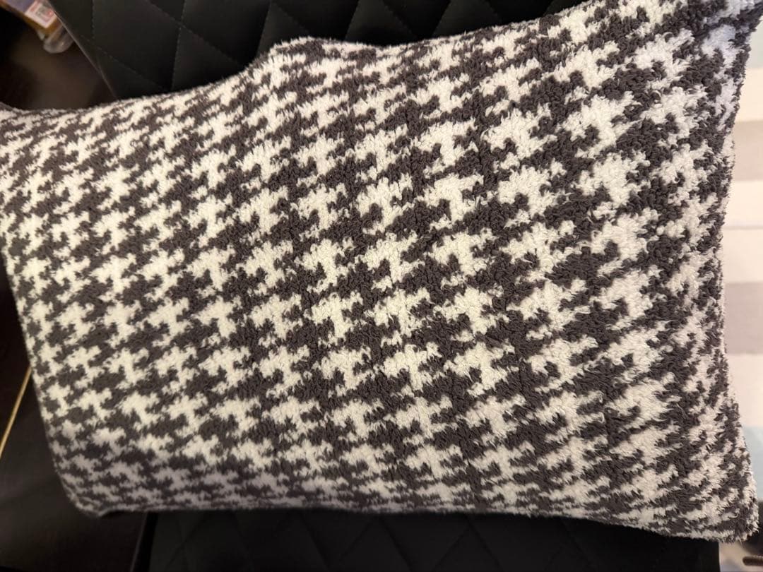 カシウェア ピロー 千鳥柄