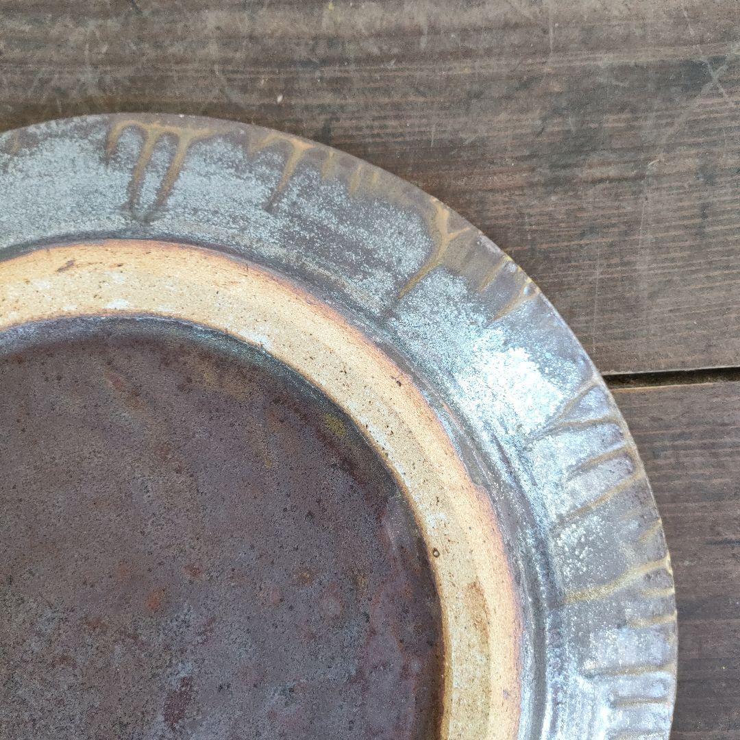 出西窯 大皿 35cm 出雲 民藝 未使用品 工芸 レア 希少 飾り皿