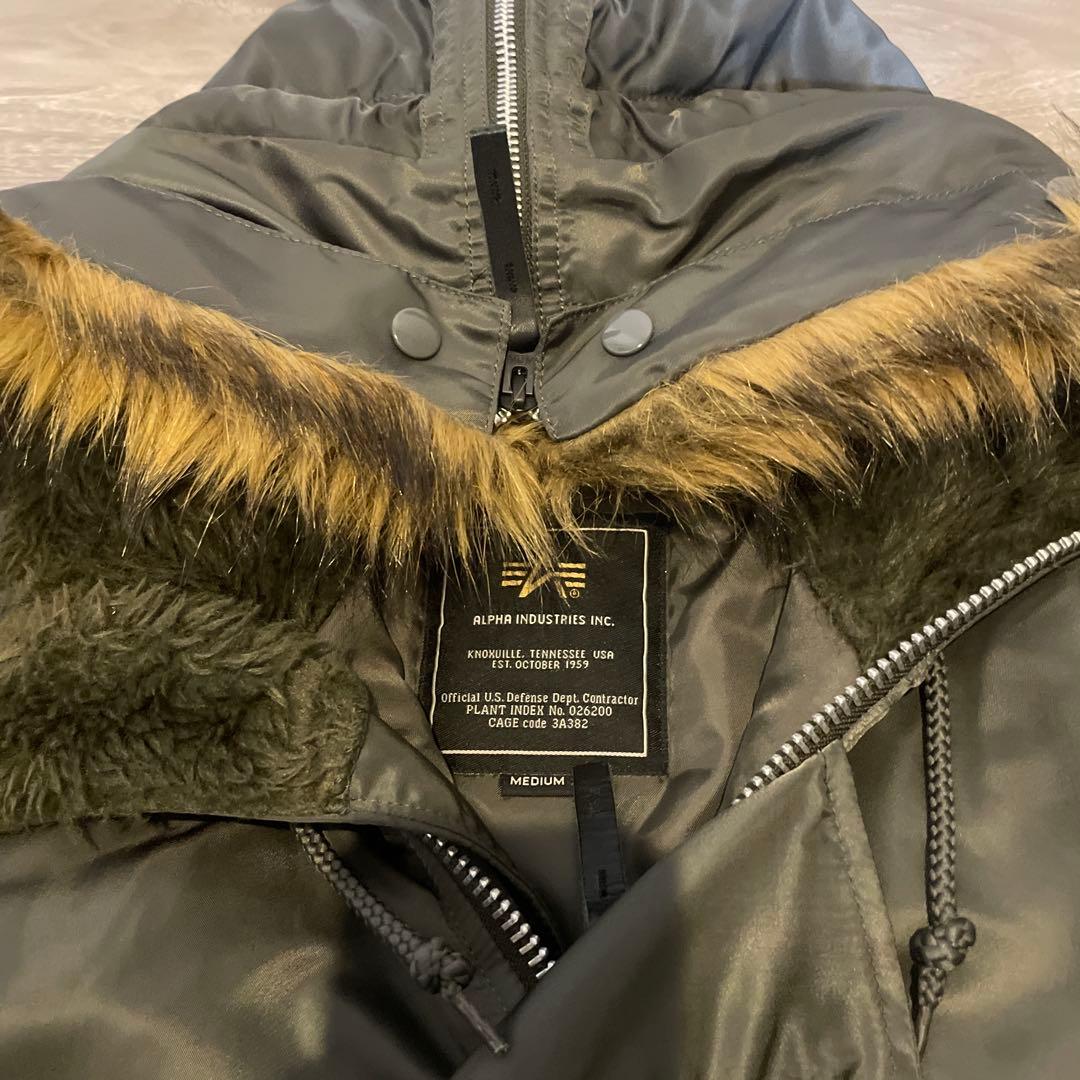 美品Alpha Industries N-2B ジャケット短丈 Y2K　Mサイズ
