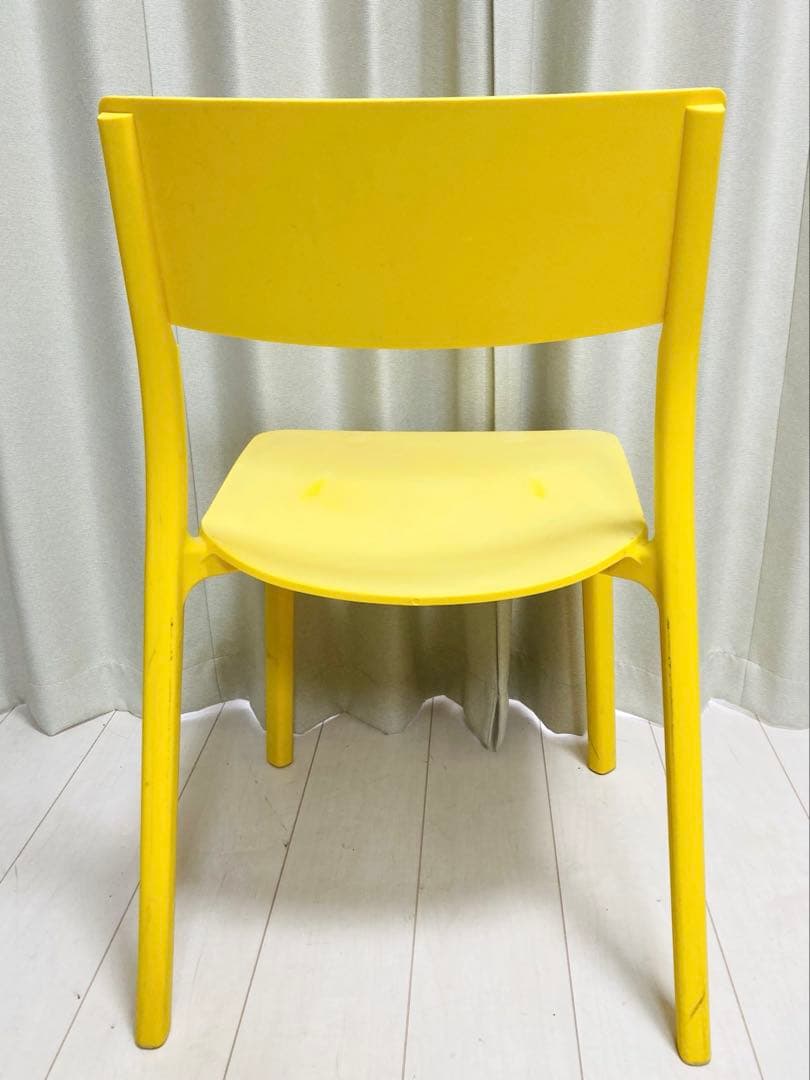 廃盤品　IKEA イケア　JANINGE ヤニンゲ　スタッキングチェア　2脚