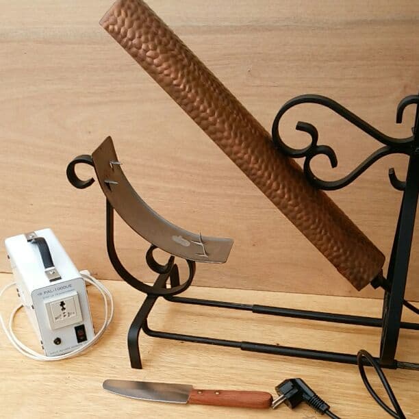 フランス製　銅　ラクレットヒーター　ラクレット　チーズ　ラクレットオーブン