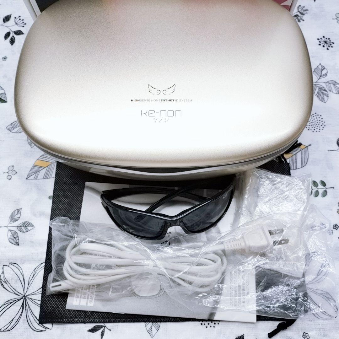ほぼ未使用⭐️眉毛脱毛器付き ケノン ver 7.2 カートリッジ２つ付き