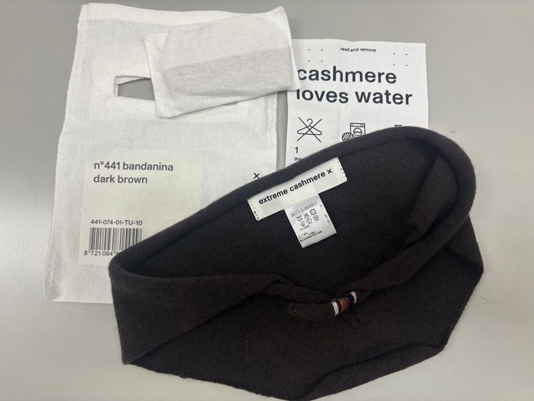 extreme cashmere エクストリームカシミアbandanina
