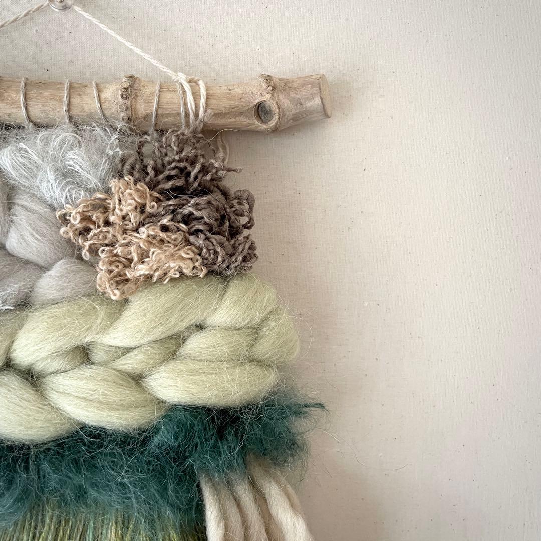 【一点もの】　ウィービング タペストリー 『In the forest, v.』