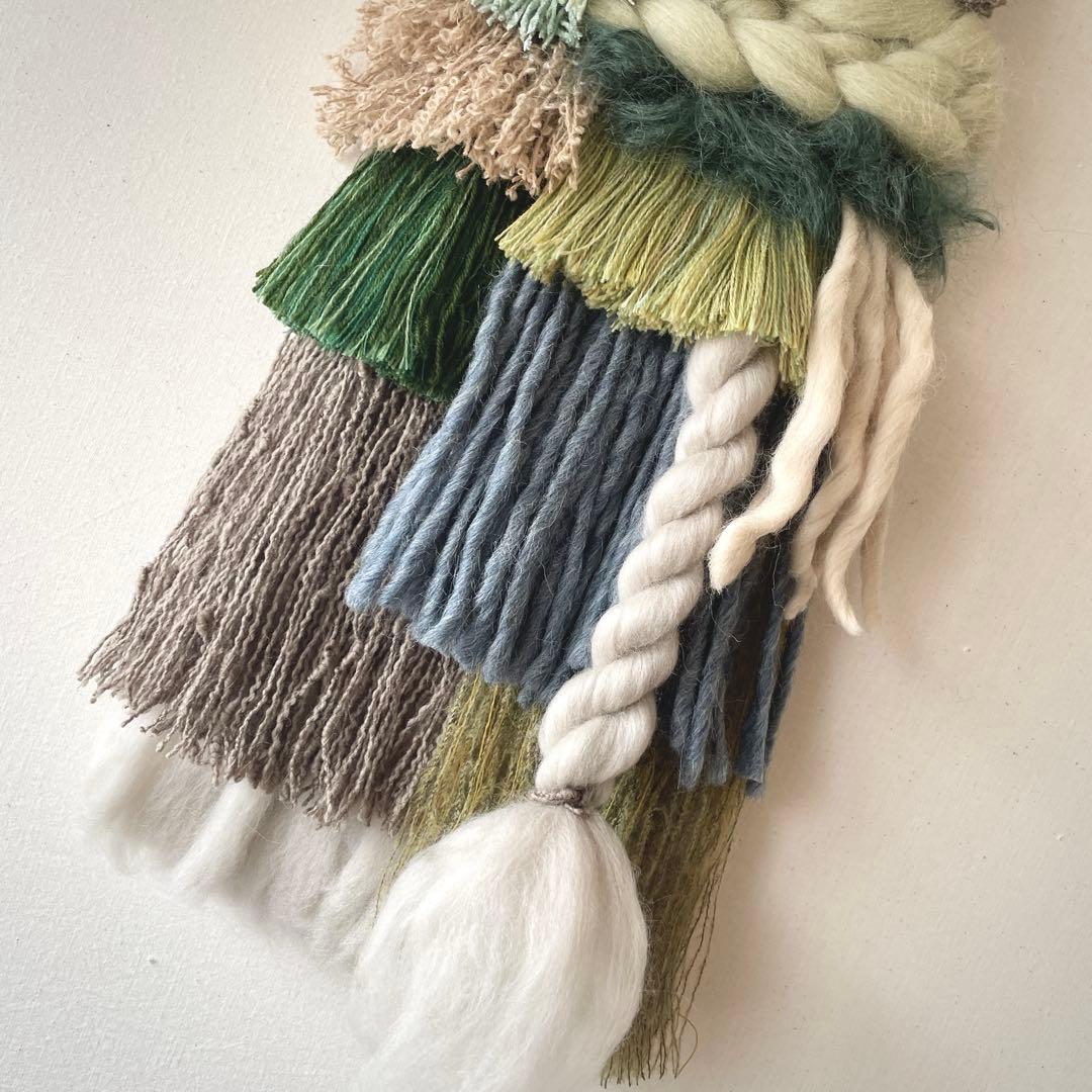 【一点もの】　ウィービング タペストリー 『In the forest, v.』