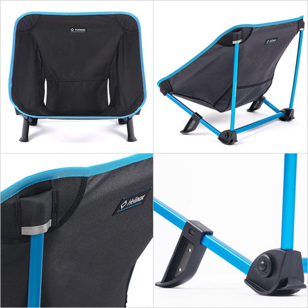 新品未使用　ヘリノックス フェスティバルチェア ブラック 付属品完備 キャンプ