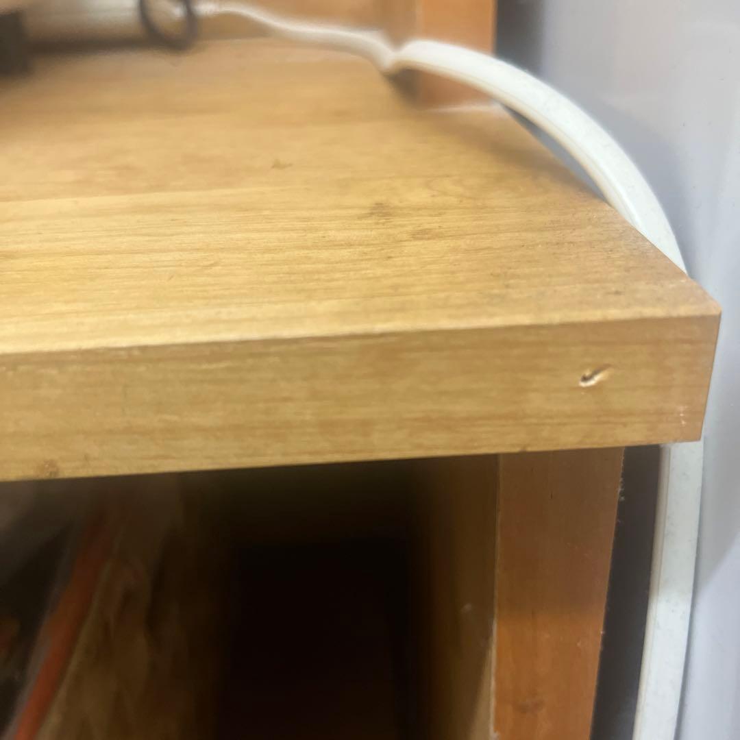 モモナチュラル　食器棚