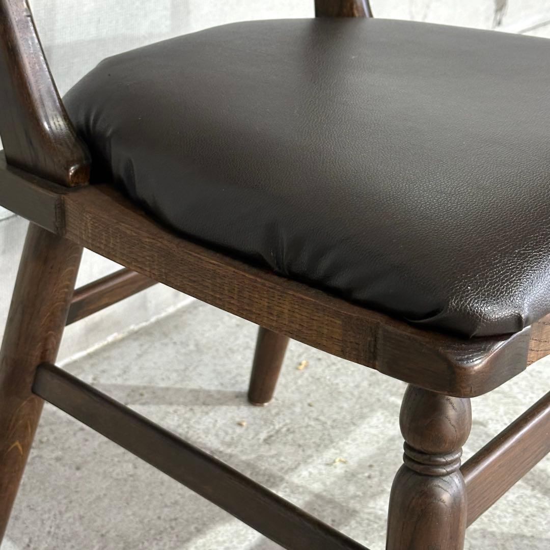 ✦70s〜80s✦柏木工 KASHIWA ヴィンテージ ウッドチェア レトロ家具