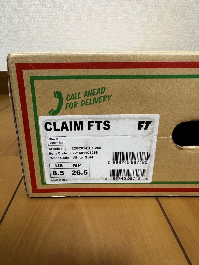 「新品未使用」希少 FULL TILT CLAIM FTS 26.5