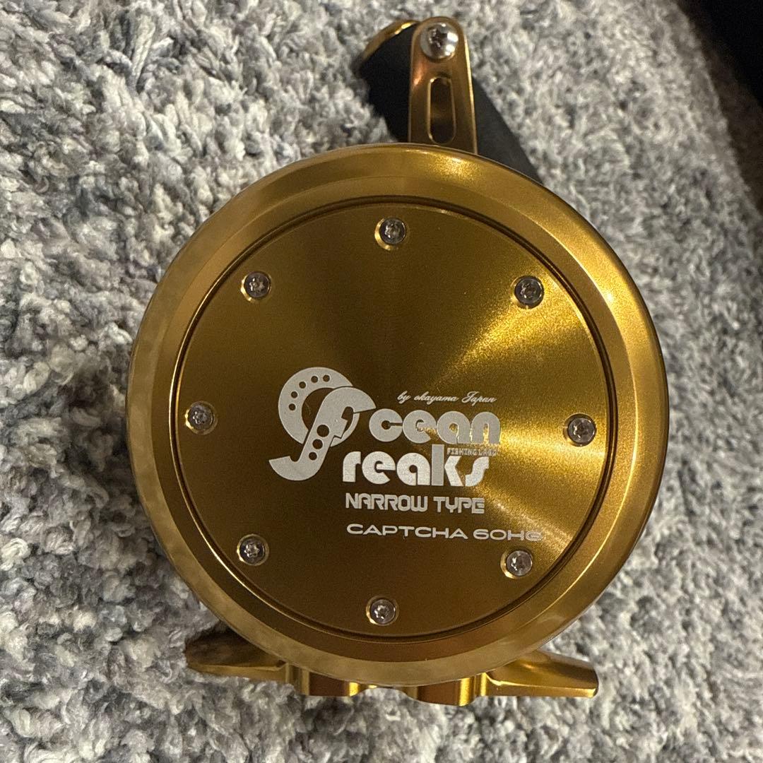 未使用品　オーシャンフリークス　キャップチャ60HGナロー　左ハンドル