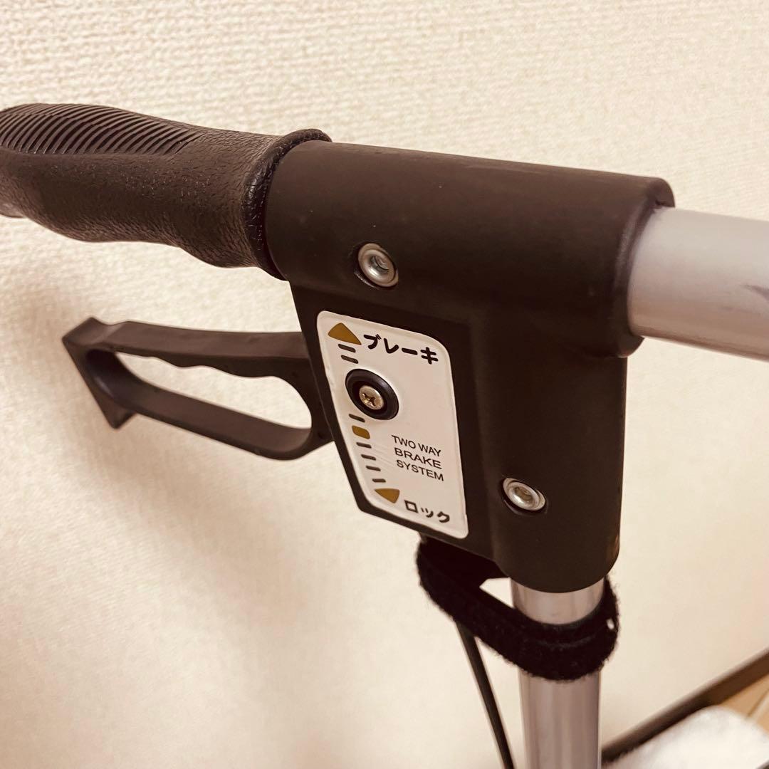 【美品】テノールEVO 島製作所　シルバーカー　介護