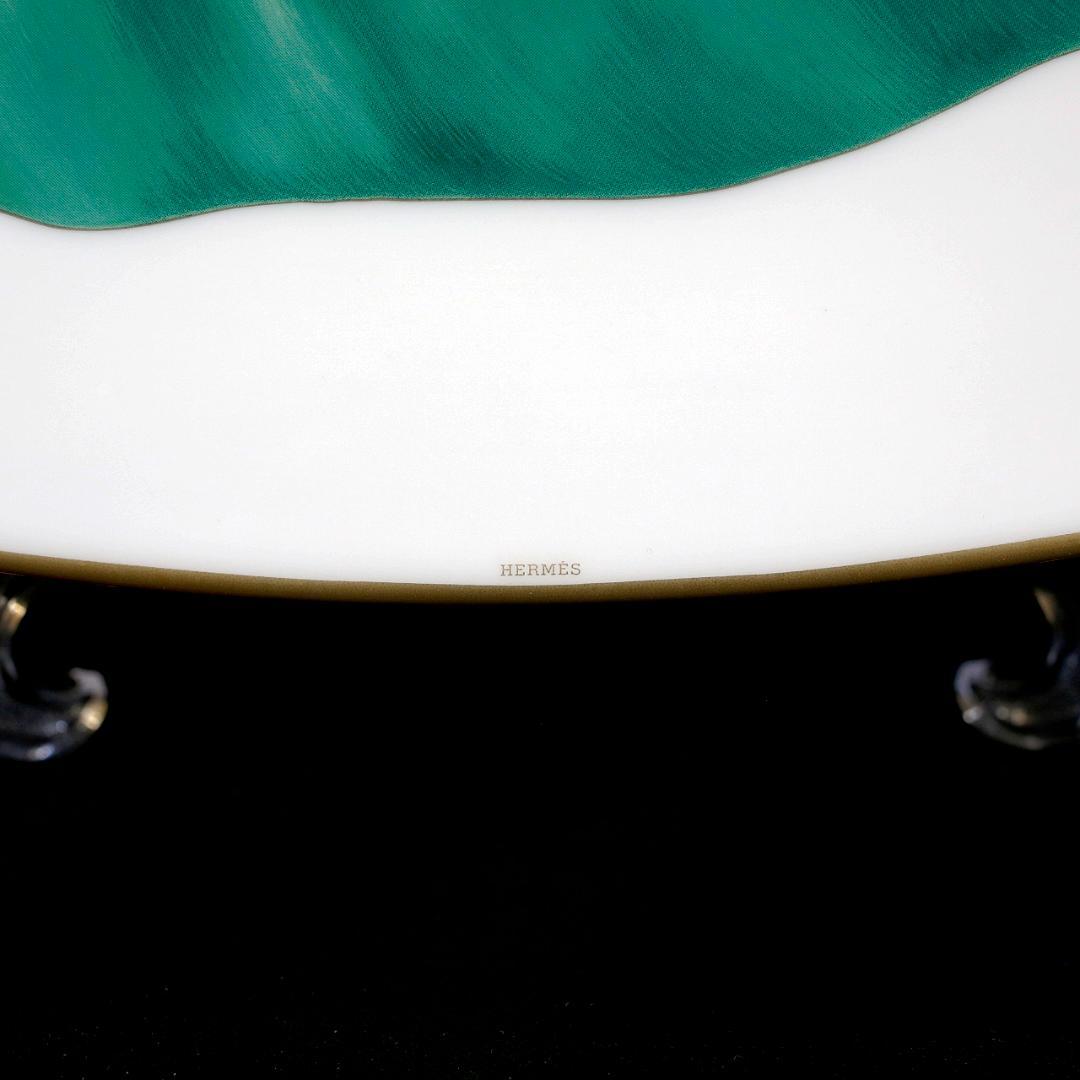 【極美品 送料込み】エルメス パシフォリア オーバル プラッター プレート 大皿