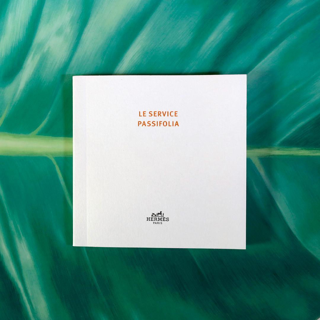 【極美品 送料込み】エルメス パシフォリア オーバル プラッター プレート 大皿