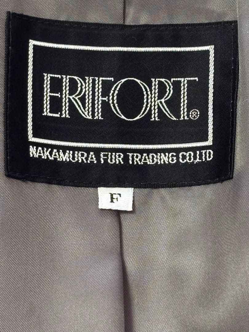 激安セール中！コート　日本製　ウール100　リアルファー襟　アンゴラ混　Aライン