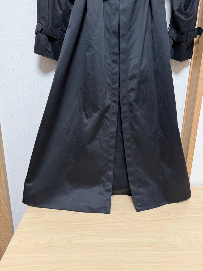 バーバリーズ　トレンチコート　チェック柄　ベルト　Aライン　ロング