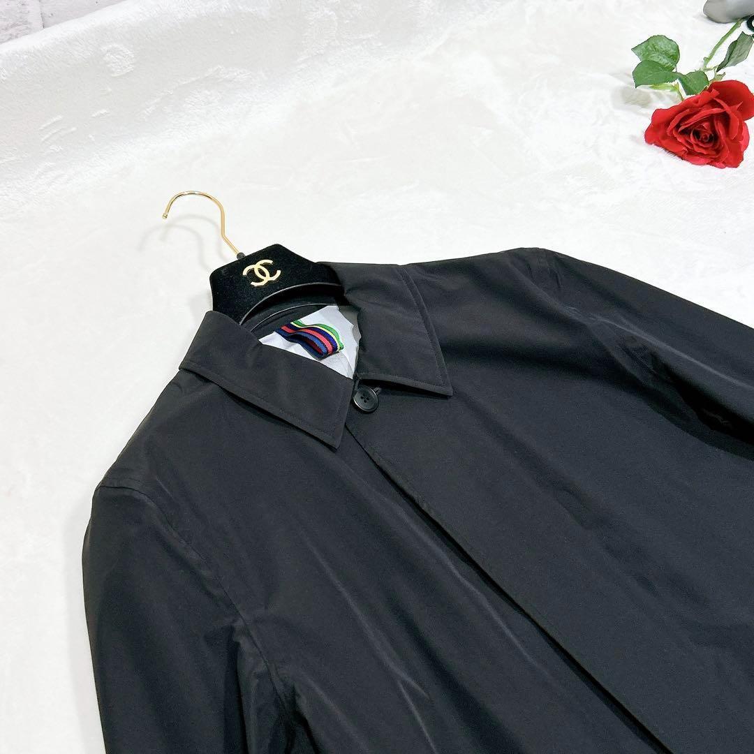 未使用✨　ps Paul Smith ステンカラー　コート　ナイロン　黒　XL